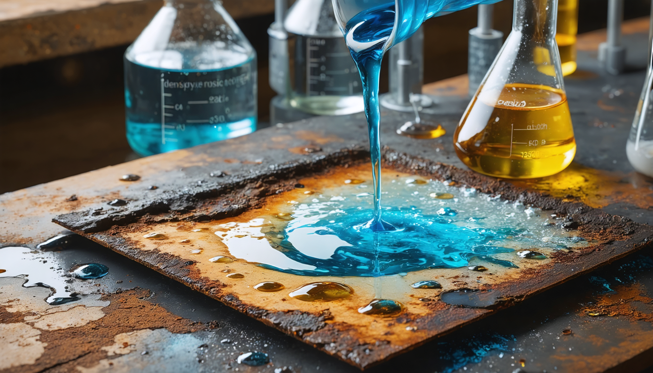 découvrez comment l'acide phosphorique agit efficacement pour éliminer la rouille existante et prévenir sa formation, protégeant ainsi vos surfaces et prolongent leur durabilité.
