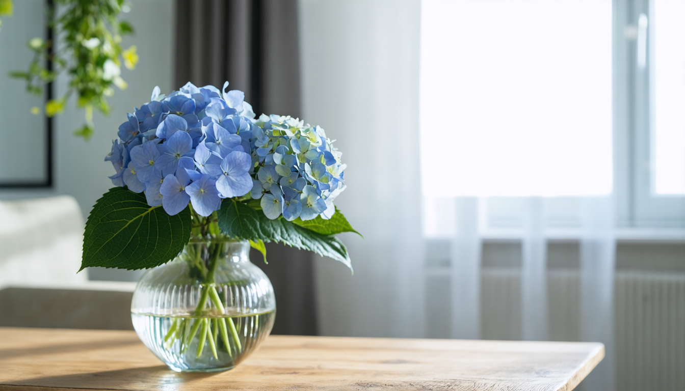 découvrez des astuces simples et efficaces pour prolonger la durée de vie de vos fleurs d'hortensia en vase et profiter pleinement de leur beauté chez vous.
