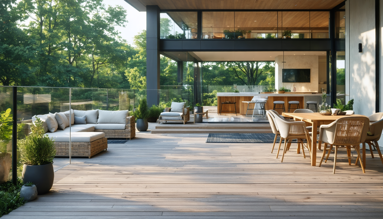 découvrez comment aménager votre terrasse avec du plexiglas grâce à notre guide complet rempli d'astuces pratiques pour un espace extérieur moderne et lumineux.