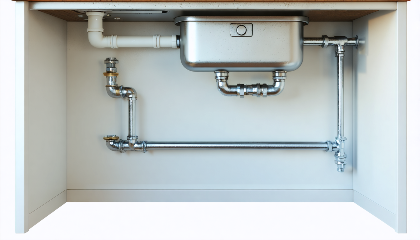 découvrez notre guide complet et pratique pour installer et comprendre le schéma d’évacuation de l’évier et du lave-vaisselle, simplifiant vos travaux de plomberie.