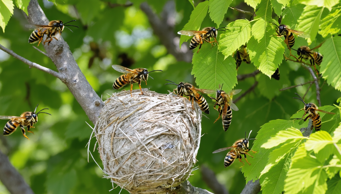 découvrez combien de temps il faut pour construire un nid de frelon et les principales étapes de sa formation, expliquées de manière claire et détaillée.