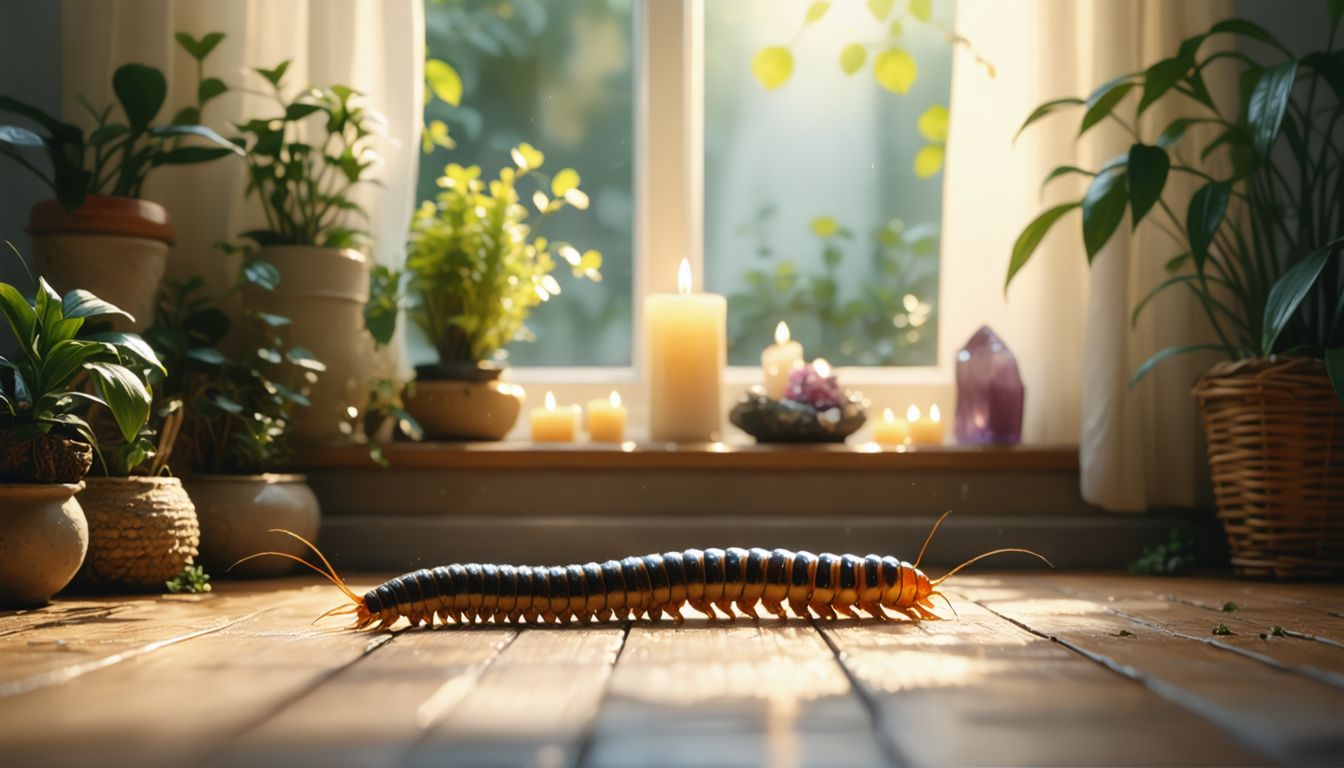 découvrez la signification et le message spirituel du mille-pattes dans la maison. comprenez ce que cet insecte symbolise et comment interpréter sa présence chez vous.