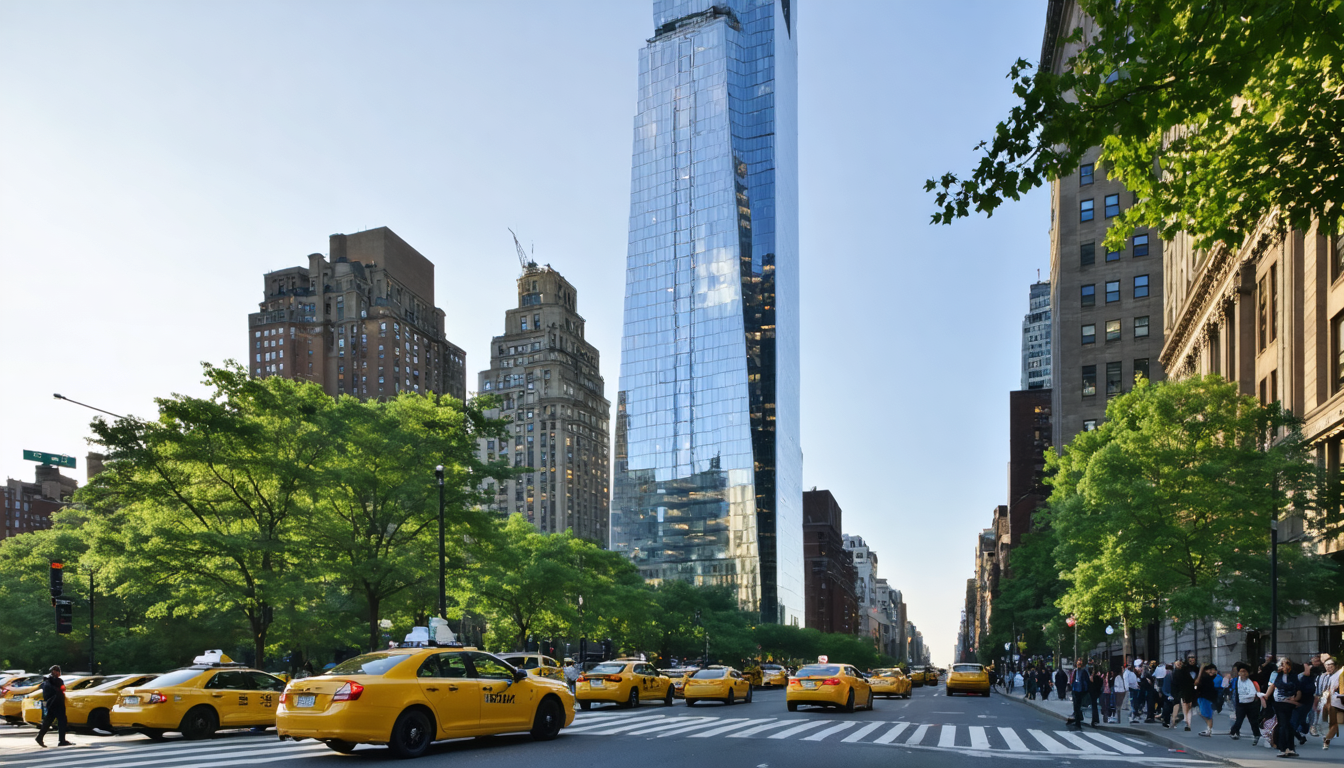 découvrez park avenue à manhattan et explorez le plus haut gratte-ciel résidentiel du monde, entre luxe architectural et vues imprenables sur la ville.