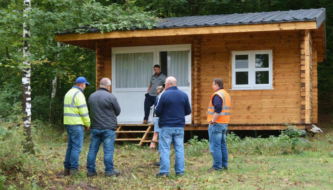 découvrez les responsabilités liées aux constructions illégales de cabanes sauvages et qui doit prendre en charge les coûts associés.
