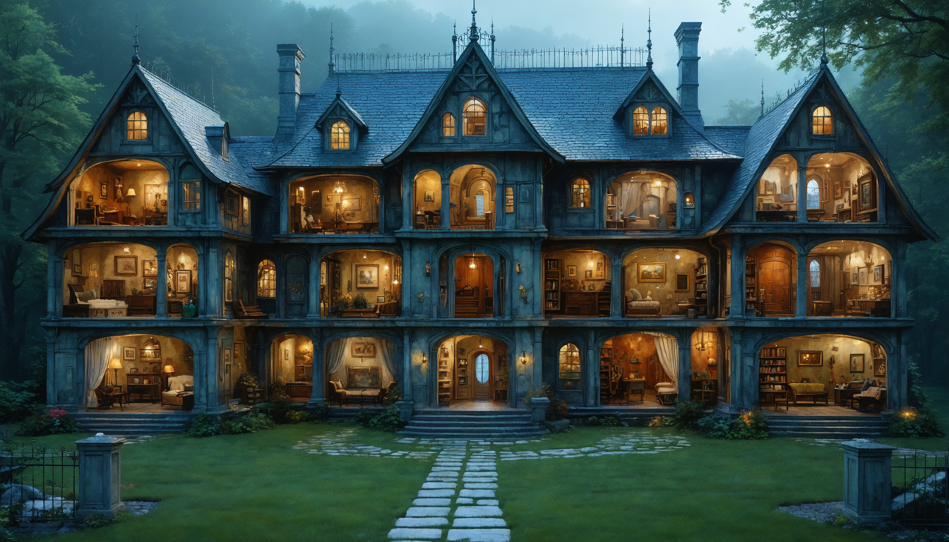 découvrez la signification des rêves impliquant une maison aux nombreuses pièces et explorez la symbolique cachée derrière chaque espace dans votre subconscient.