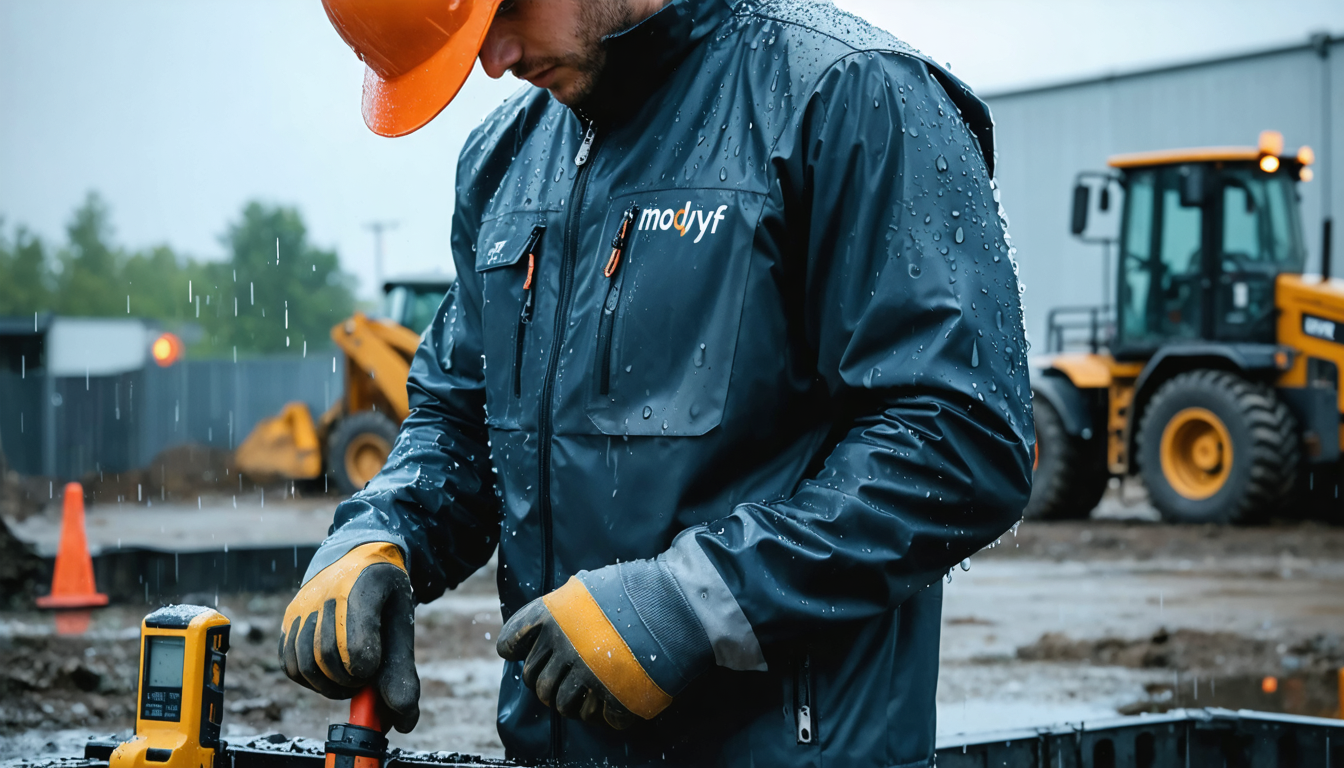 découvrez la veste softshell modyf, parfaite pour le travail, combinant légèreté, imperméabilité et confort optimal pour vous accompagner toute la journée.