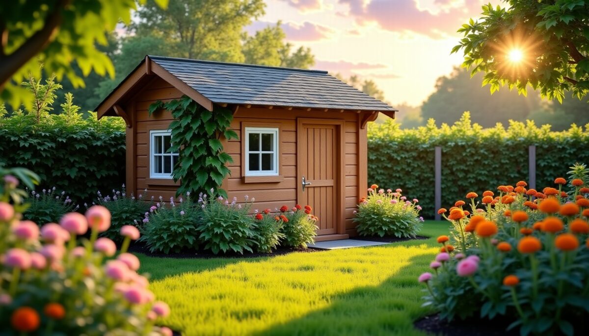 Abri de jardin de 5m² : quelles règles de distance appliquer vis-à-vis du voisin ?