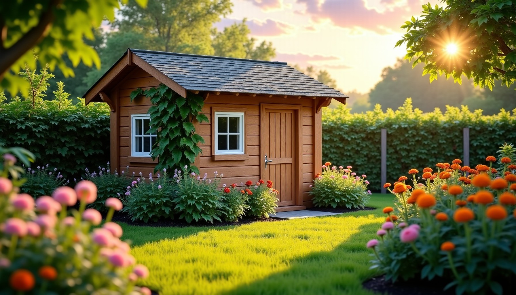 Abri de jardin de 5m² : quelles règles de distance appliquer vis-à-vis du voisin ?