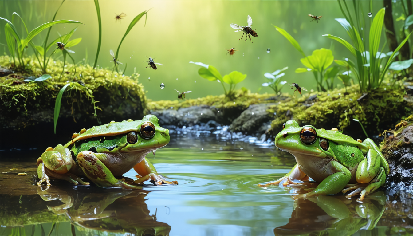découvrez comment offrir une alimentation naturelle et adaptée aux grenouilles de votre bassin, avec des conseils pratiques pour leur bien-être et leur santé.