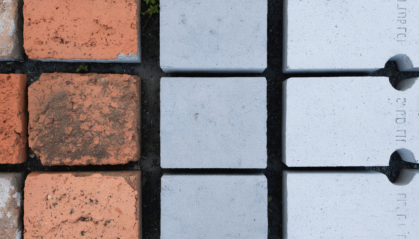découvrez les différences entre briques, pavés et parpaings pour choisir les matériaux de construction adaptés à vos projets. guide complet pour bien sélectionner.
