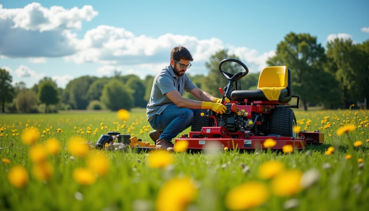 Guide complet : Concevoir un ramasse-herbe pour tracteur tondeuse pas à pas